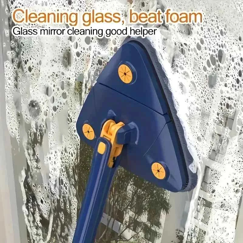 Slidable Automatic Wringing Mop – Hands-Free Squeeze Cleaning