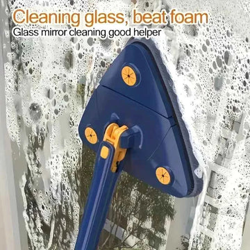 Slidable Automatic Wringing Mop – Hands-Free Squeeze Cleaning