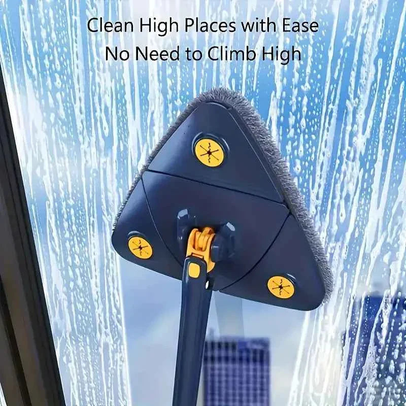 Slidable Automatic Wringing Mop – Hands-Free Squeeze Cleaning