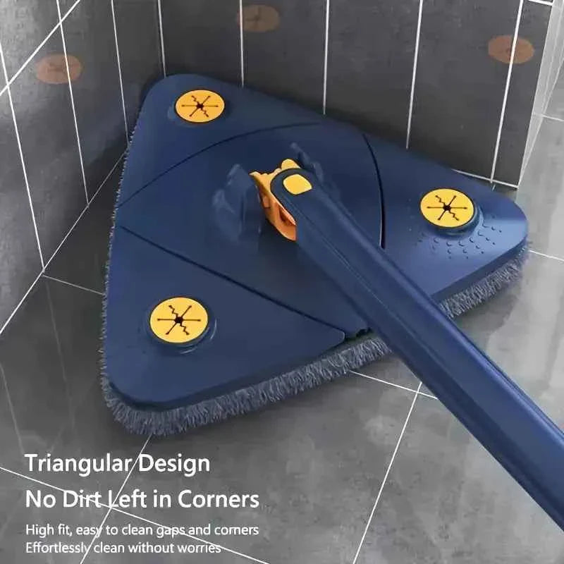Slidable Automatic Wringing Mop – Hands-Free Squeeze Cleaning