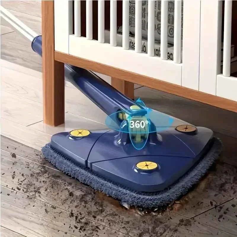 Slidable Automatic Wringing Mop – Hands-Free Squeeze Cleaning