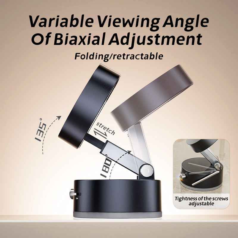 Magnetic Vacuum Phone Holder – 2-in-1 Compact & Foldable Mount