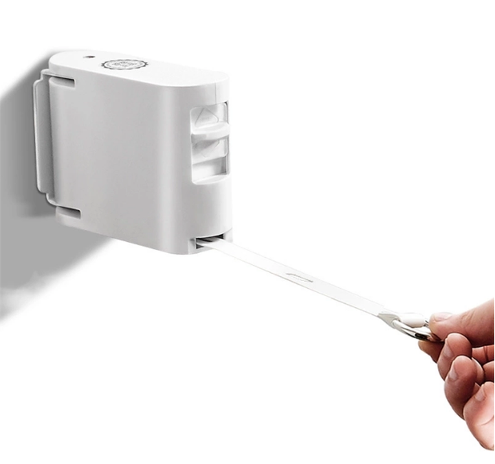 Wall Mounted Retractable Clothesline - The Huntx Finds