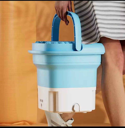 Silicone Mini Foldable Washing Machine