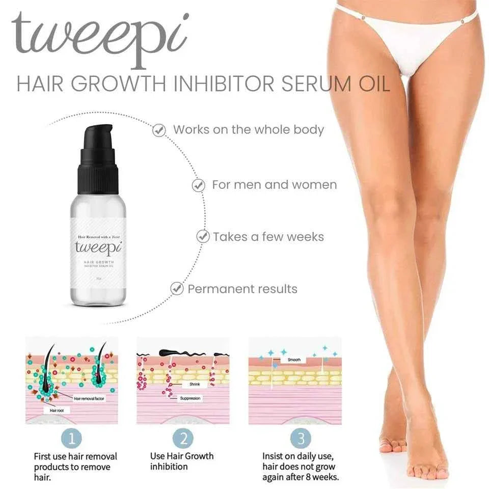 Hair Growth Removal Inhibitor Serum Oil Body & Face Hair Ant Egg Oil Made UK