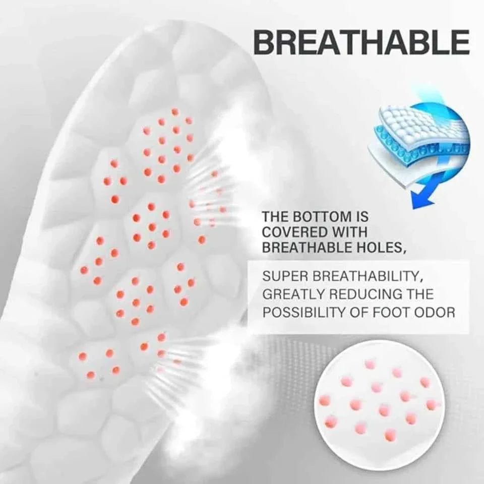 Steppers Comfort Boosting Massage Orthotic Insoles for Heel & Plantar Fasciitis